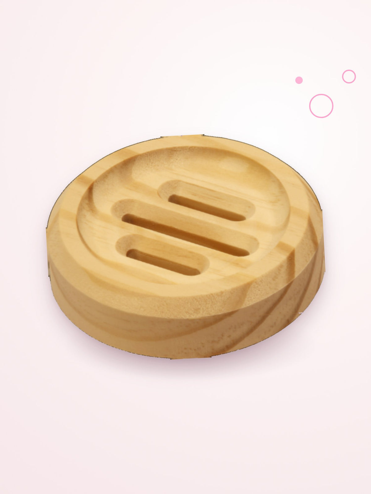 SoapCouch circle pine soap dish
