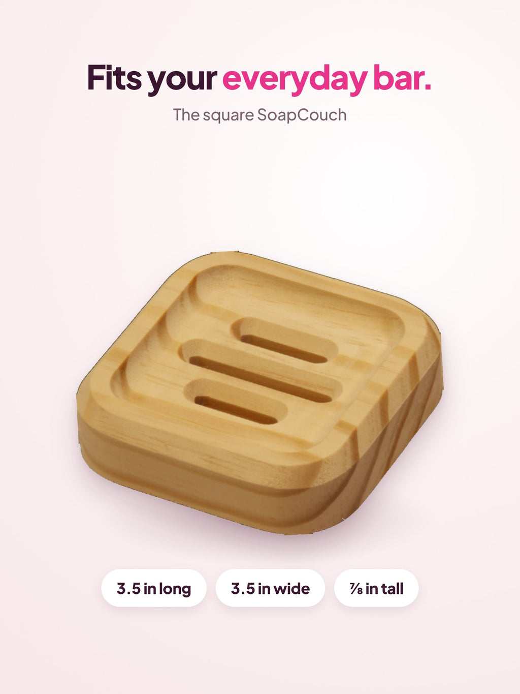 SoapCouch square dimensions